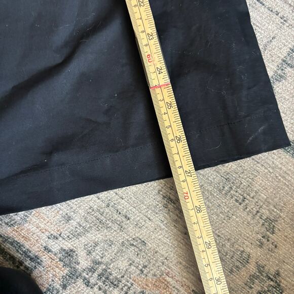 NWOT 1. State Off Shoulder Black Cotton Shift Dress Bubble Sleeve S - Picture 6 of 6